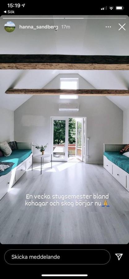 Mysig Stuga Naera Aestad Vingard & Spa Eksteriør billede